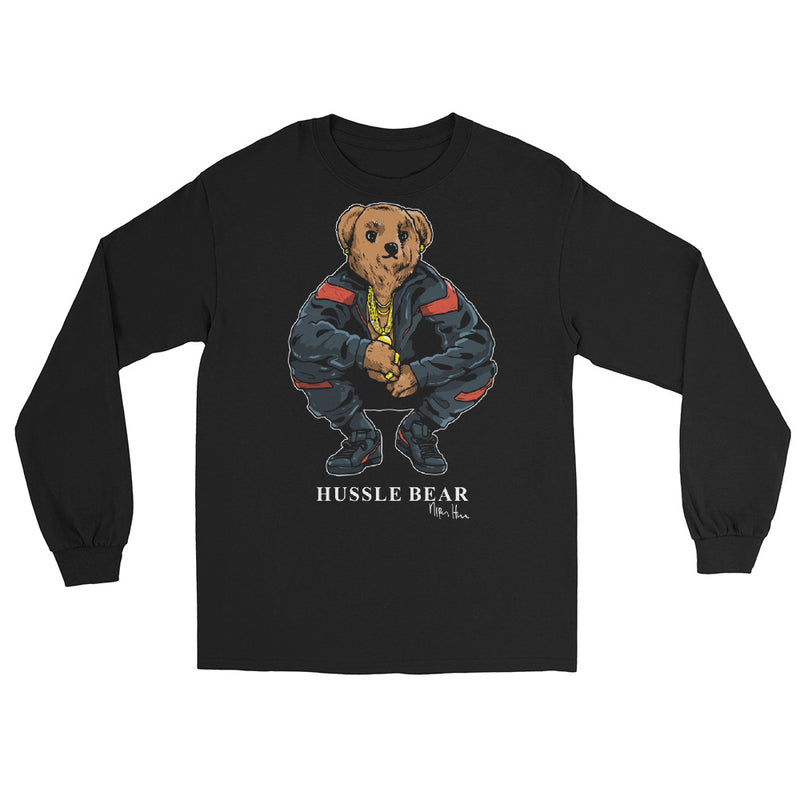 Hussle bear Long Sleeve Shirt