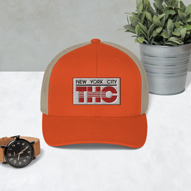 THC Trucker Cap (Red/White)