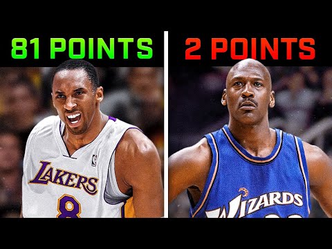 NBA Legends' Best and Worst Games: Iconic Moments Revealed
