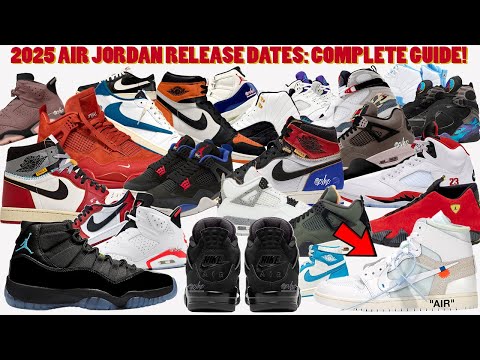 2025 Air Jordan Releases: OG Colorways and Exciting Collabs