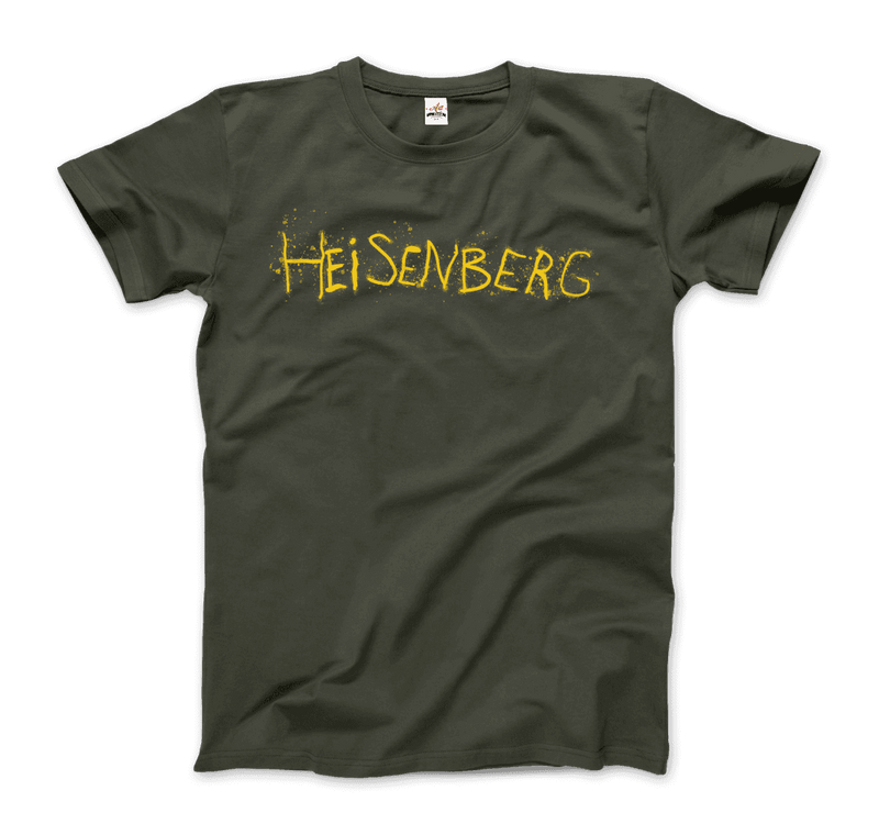 Heisenberg Graffiti, Walter White Breaking Bad T-Shirt-0