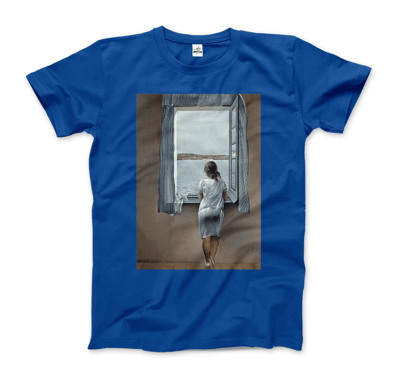 Salvador Dali Young Woman at a Window Artwork T-Shirt-9