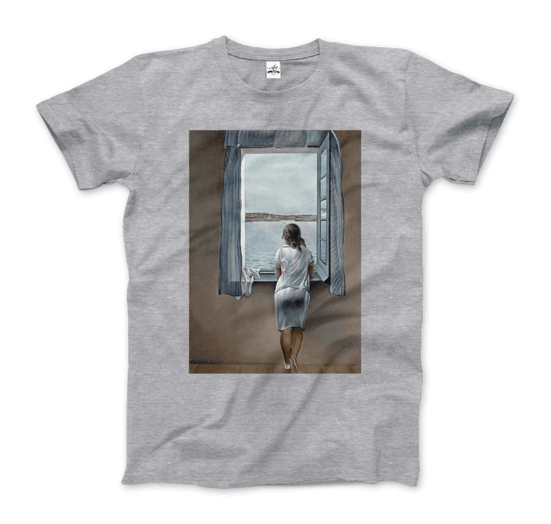 Salvador Dali Young Woman at a Window Artwork T-Shirt-16