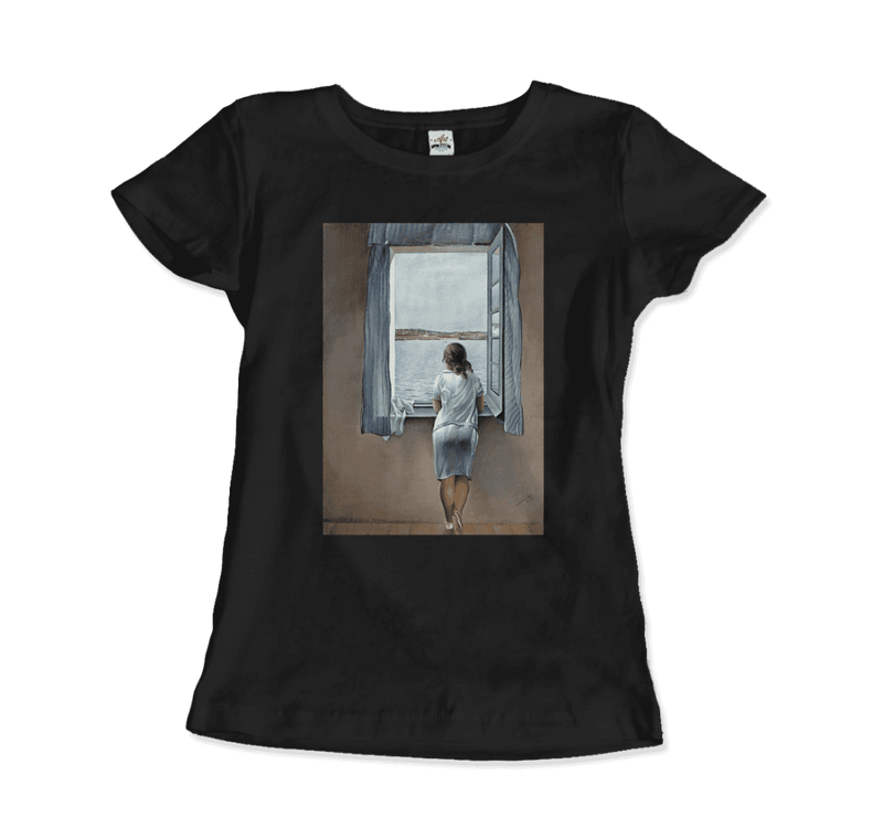 Salvador Dali Young Woman at a Window Artwork T-Shirt-19