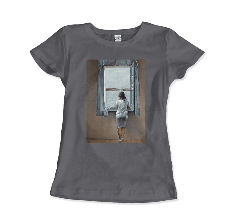 Salvador Dali Young Woman at a Window Artwork T-Shirt-22