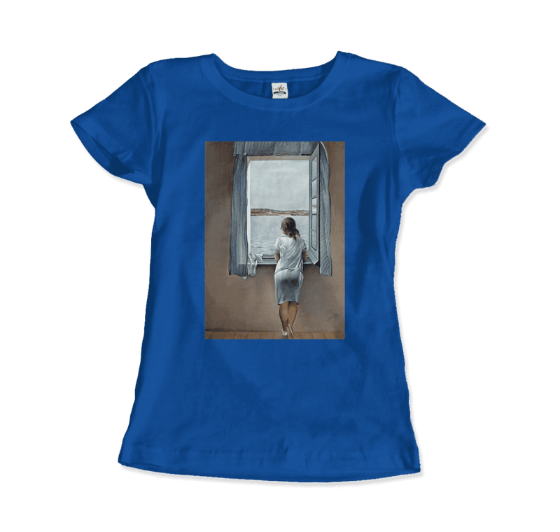 Salvador Dali Young Woman at a Window Artwork T-Shirt-10