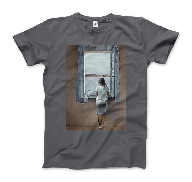 Salvador Dali Young Woman at a Window Artwork T-Shirt-12
