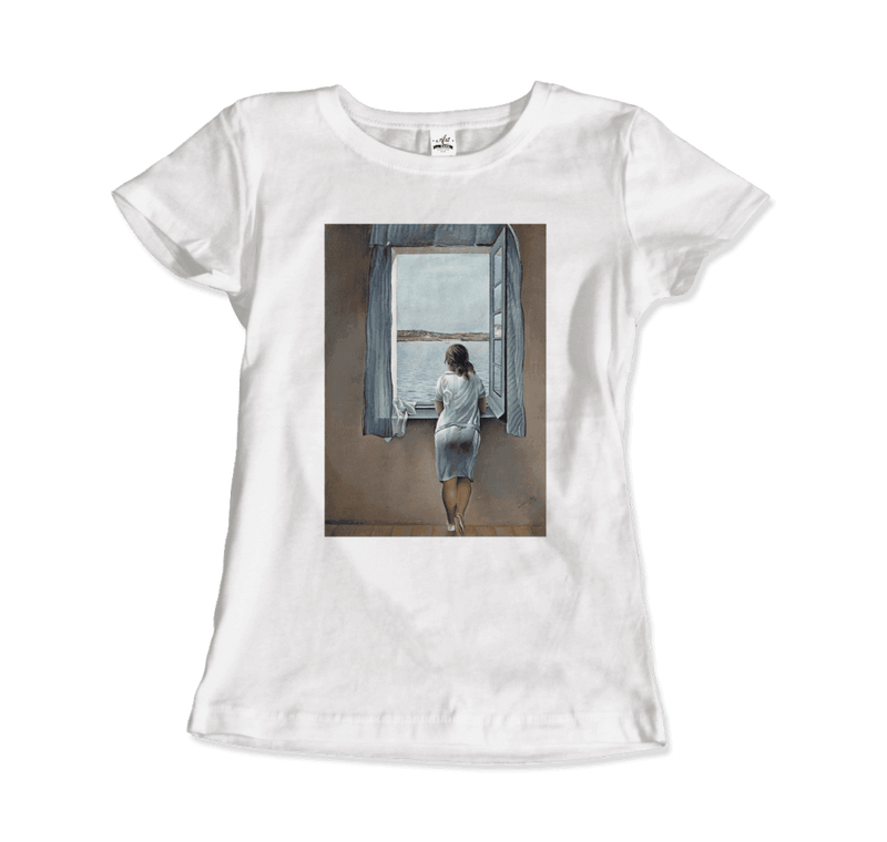 Salvador Dali Young Woman at a Window Artwork T-Shirt-11