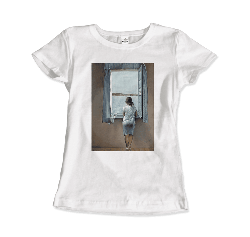 Salvador Dali Young Woman at a Window Artwork T-Shirt-20