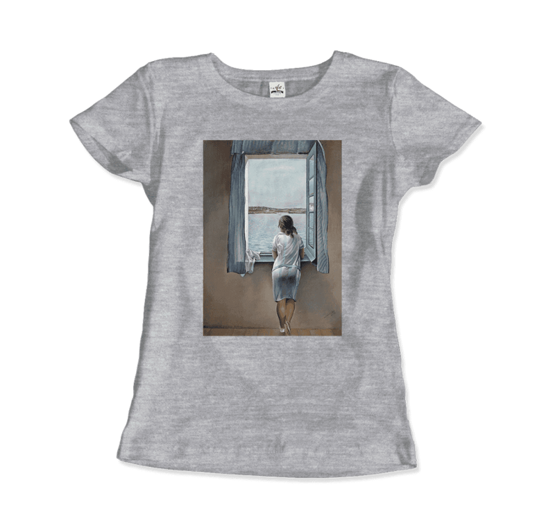 Salvador Dali Young Woman at a Window Artwork T-Shirt-21