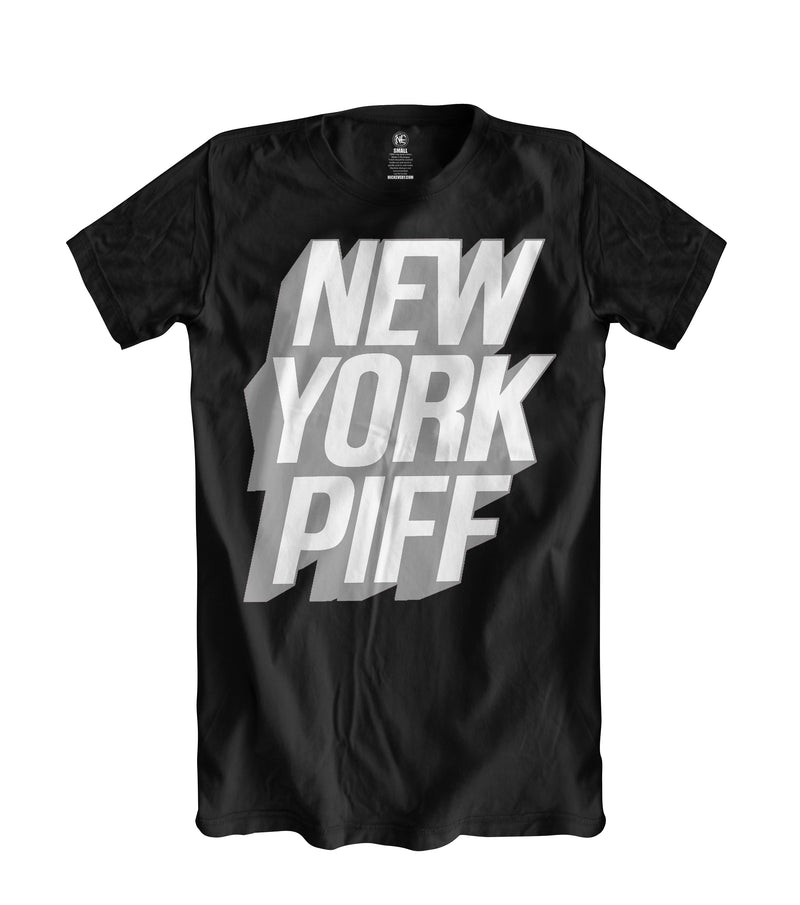 New York Piff Tshirt (black white grey)