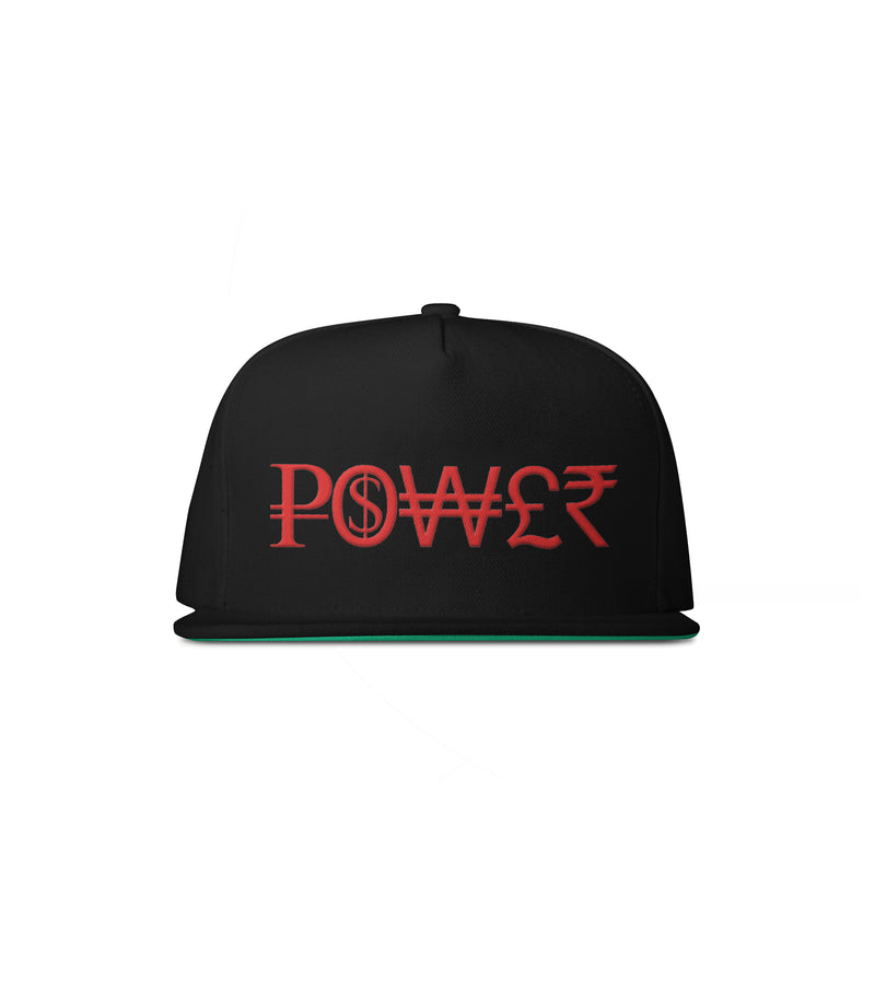 POWER snap-back (Black and Red)