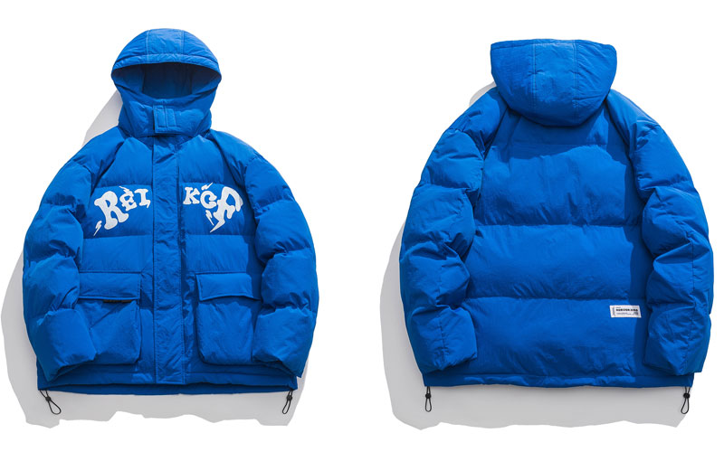 Parkas jackets Thicken Warm Puffer Jacket