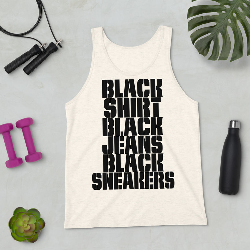 All Black Everything Tank Top