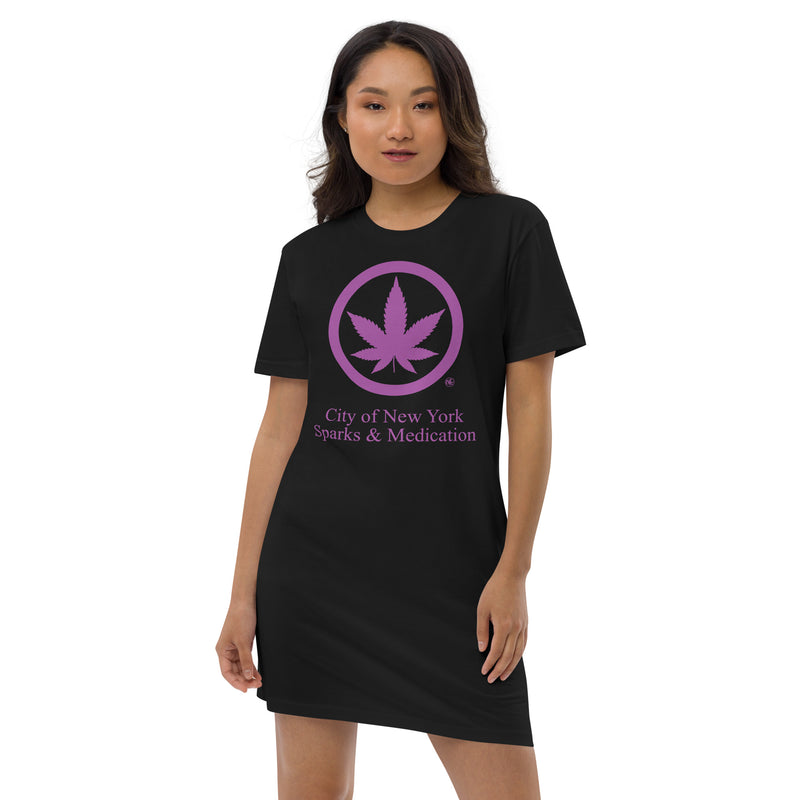 Sparks and Medication Organic cotton t-shirt dress