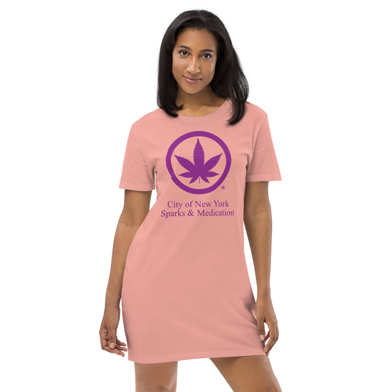 Sparks and Medication Organic cotton t-shirt dress