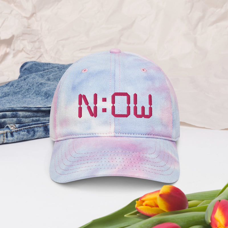 N:OW Tie dye hat (Flamingo Pink)