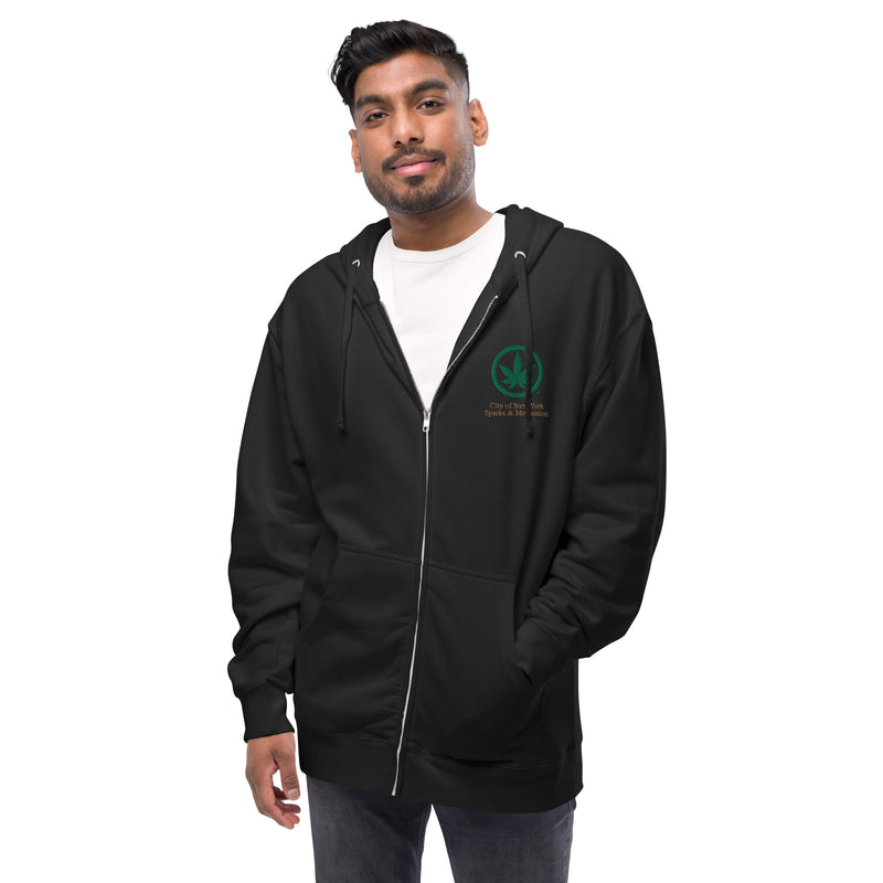 SPARKS Unisex fleece zip up hoodie