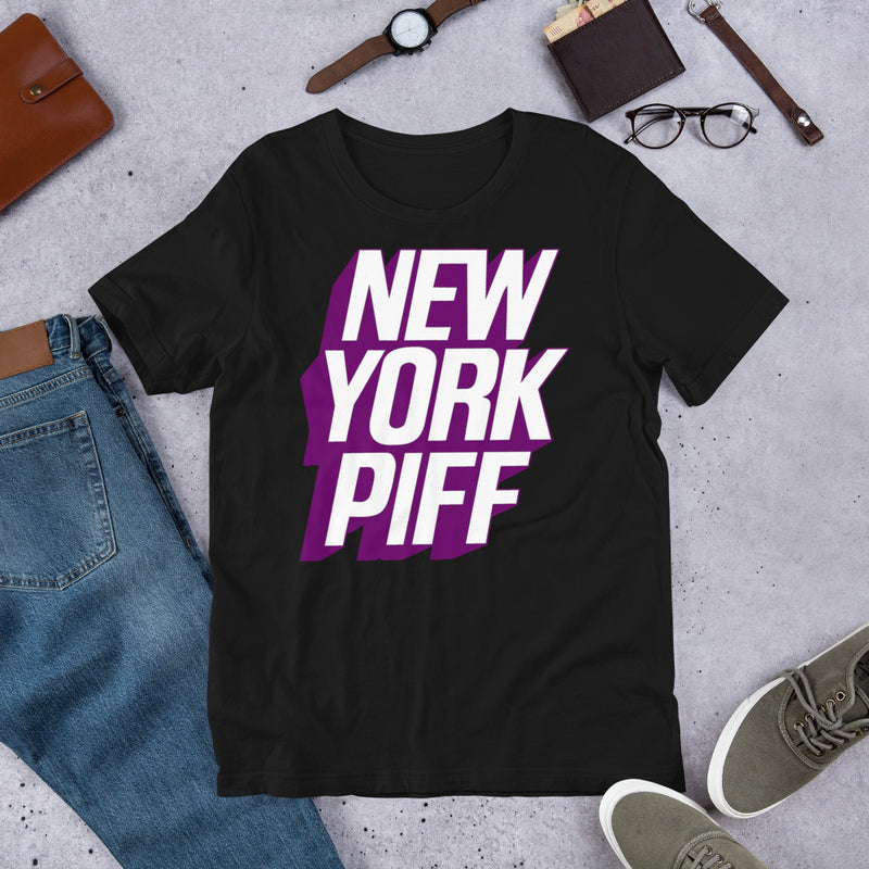 NEW YORK PIFF  T-Shirt (purple and white)