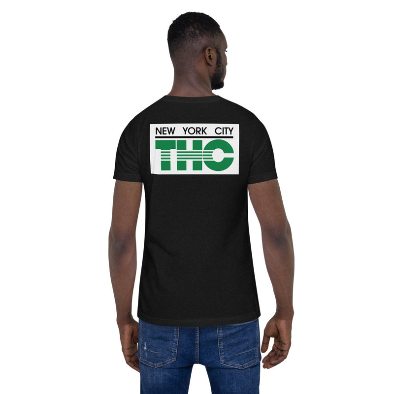 THC Unisex t-shirt (Green/white)