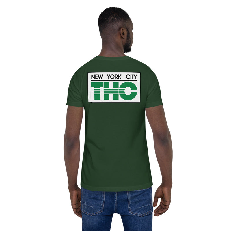 THC Unisex t-shirt (Green/white)