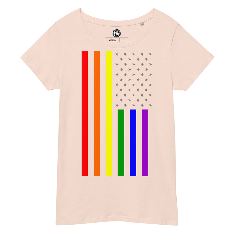 Women’s Classic Rainbow Flag t-shirt